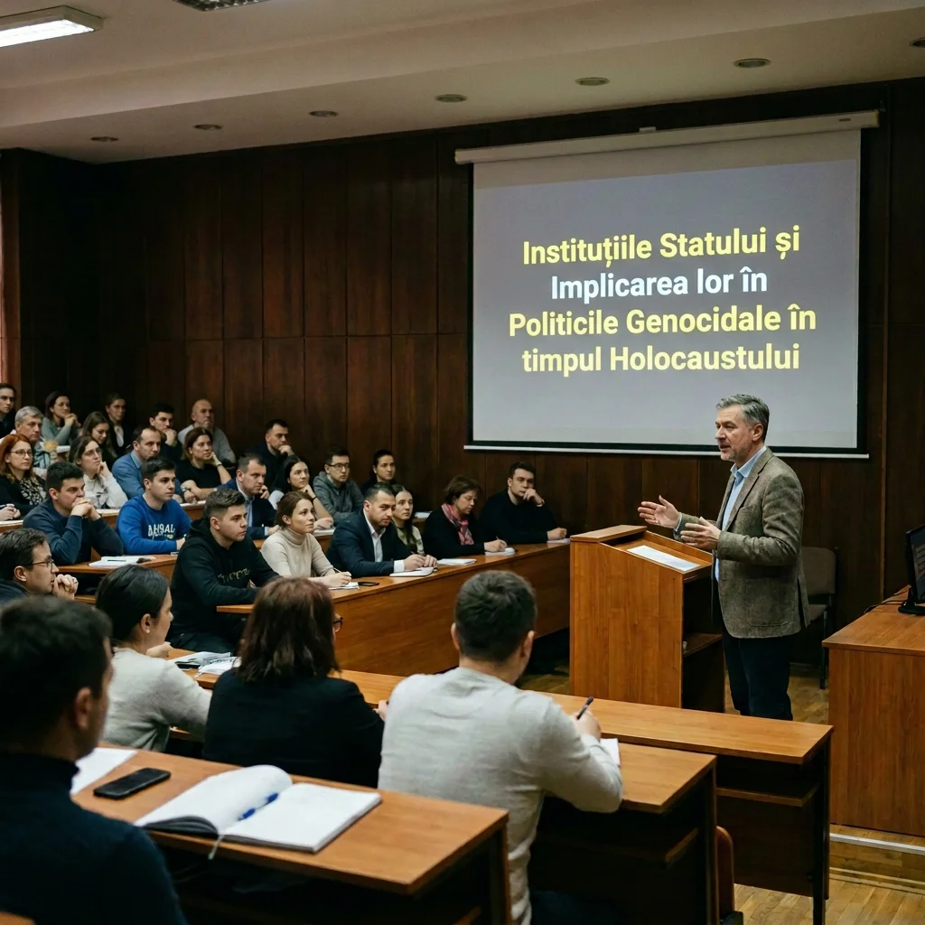  Curs facultativ – Instituțiile Statului și Implicarea lor în Politicile Genocidale în timpul Holocaustului